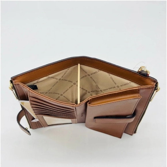 Michael Kors Large Double Zip Wallet Wristlet - Picture 8 of 11